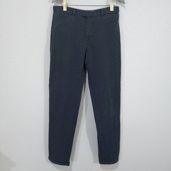 Dockers Pants Womens Large 10 / 12  32x30 High Waisted Rise Casual Flat Front - Picture 1 of 11